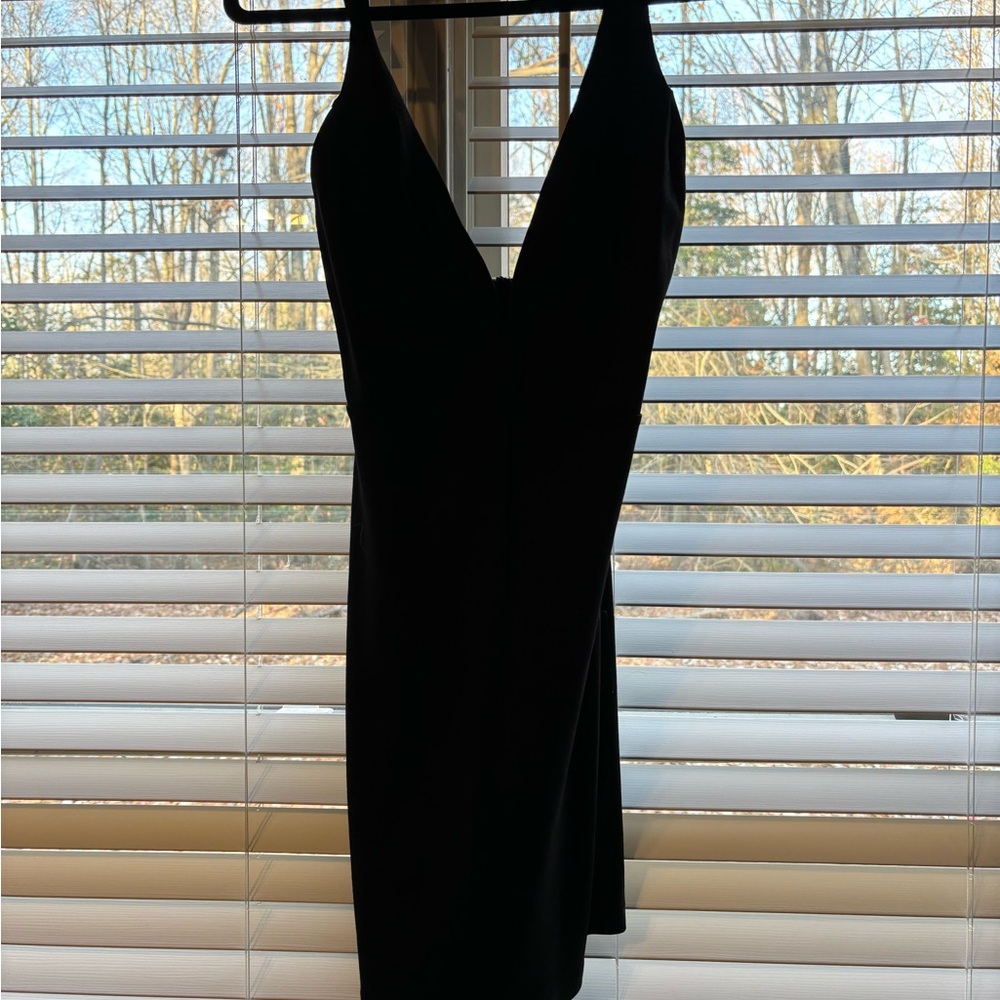 Lulu black mini dress NWT